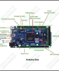 Arduino Due At91sam3x8e Arm Cortex-m3 Board With Micro Usb