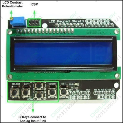 Arduino Lcd Keypad Shield