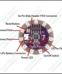 Arduino Lilypad 328 Main Board Atmega328p Atmega328 16m In