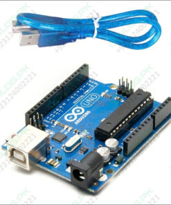 Arduino Uno Price In Pakistan Kit With USB Cable