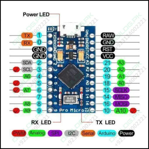 Arduino Pro Micro 5v 16m Atmega32u Rubber Ducky Rubberducky