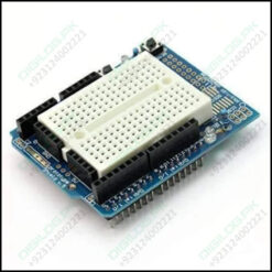 Arduino Uno Proto Shield With Syb-170 Mini Breadboard In