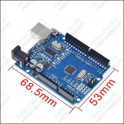 Arduino Uno R3 Smd Board Kit Without Usb Cable