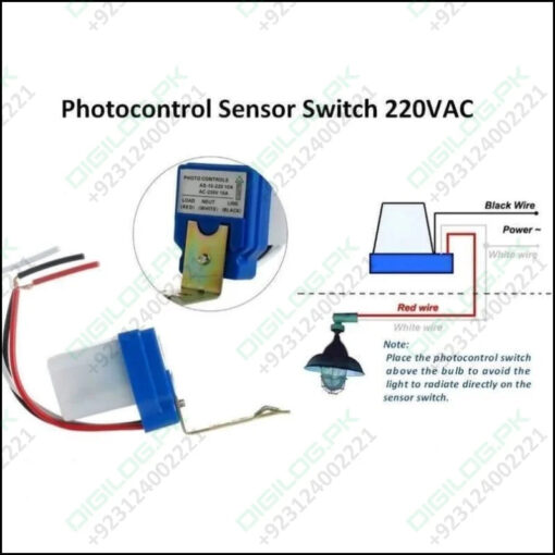 Automatic Light Control Sun Switch Ldr In Pakistan As-10-220