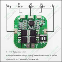 Battery Protection Board 4s 20a 14.8v Bms For 18650 Lithium