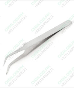 Bend Tweezers Stainless Steel Electronics Watchmakers Bent