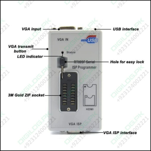 Bios Rt809f Serial Isp Programmer Rt809 With 3 Adapters