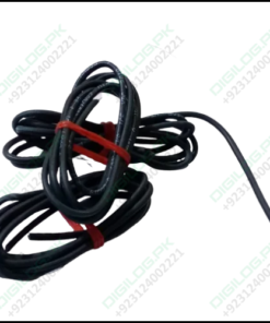 Black 1meter Solderable Wire Hard Wires For Wiring Jumper