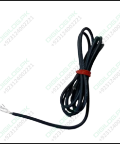 Black 1meter Solderable Wire Hard Wires For Wiring Jumper