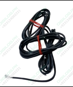 Black 1meter Solderable Wire Hard Wires For Wiring Jumper