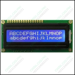 Blue 1602 Lcd 16x2 Character Arduino Display For