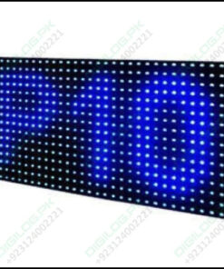 Blue P10 Outdoor Led Display Panel Module 5v 32x16 Hub12