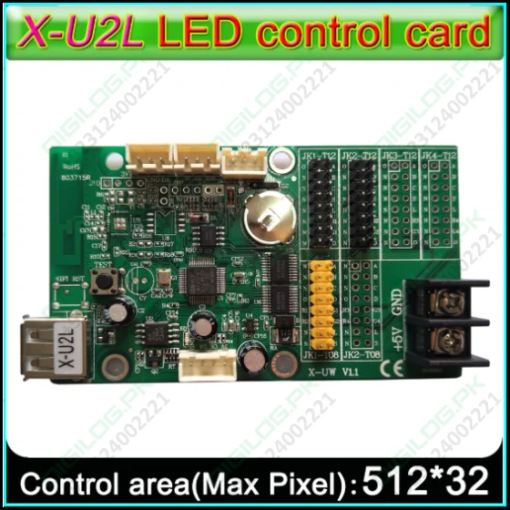 Bx-u2l P10 Led Signs Control Card Display Module