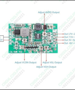 Ca-508 Boost Board Module Lcd Tcon Vgl Vgh Vcom Avdd 4