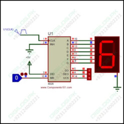 Cd4026 4026 Johnson Decade Counter Ic