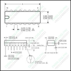 Cd4026 4026 Johnson Decade Counter Ic