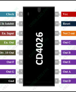 Cd4026 4026 Johnson Decade Counter Ic