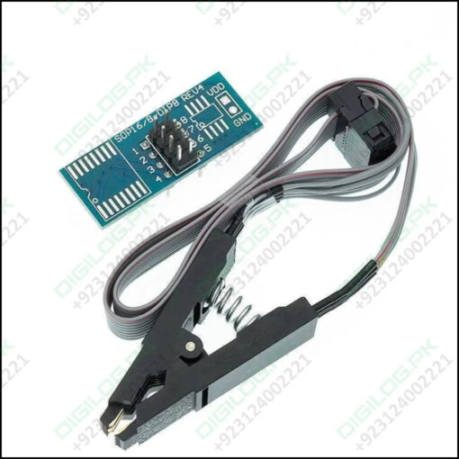 Ch341a Programmer + Socket + Sop8 Test Clip For Dish Tv