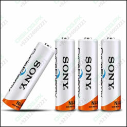 Clone 2 Pcs Sony Ni-mh Aa 1.2v 500mah To 1000mah