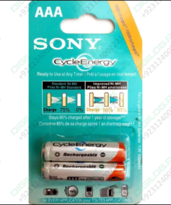 Clone 2pcs Aaa Rechargeable Cell 1.2v Sony Cycle Energy