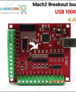 CNC USB MACH3 100Khz Breakout Board 4 Axis Interface Driver