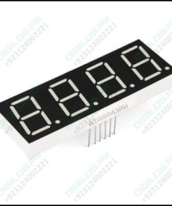 Common Anode 4 Digit 7 Segment Red Led Display