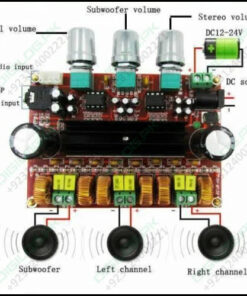 Copy Xh-m139 Tpa3116d2 2x 50w +100w 2.1 Channel Digital