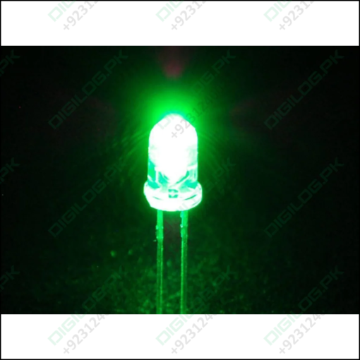 Crystal 5mm Green Led Light Emitting Diode