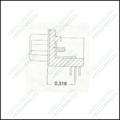 Db15 Female Right Angle Connector 0.318 Db 15sr Pcb Mounting