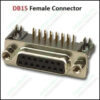 Db15 Female Right Angle Connector 0.318 Db 15sr Pcb Mounting