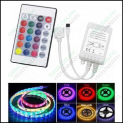 Dc 12v Rgb Remote Controller 24 Keys Plus Led Driver Dimmer