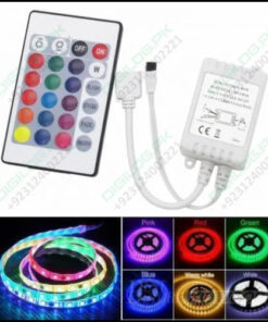 Dc 12v Rgb Remote Controller 24 Keys Plus Led Driver Dimmer