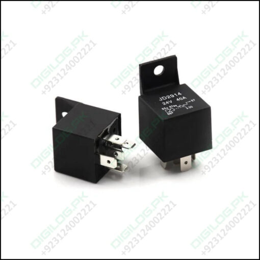 Dc 24v 40a 5 Terminals Male Power Connector Relay