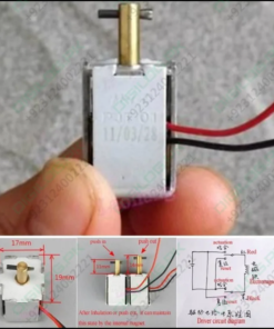 Dc 6-12v Bidirectional Self-retaining Solenoid Push Pull