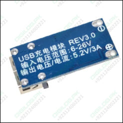 Dc-dc Buck Module 6v-24v 9v 12v To 5v 3a Converter Usb