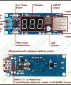 Dc To 2a Usb Charger 4.5-40v 5v Step-down Buck Converter