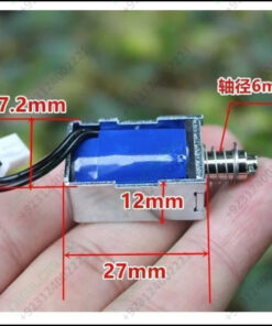 Dc5v 6v 12v Miniature Electromagnet Push-pull Solenoid Valve