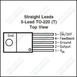 Dell Lm2576 Adjuatable Switching Regulator Ic In Pakistan