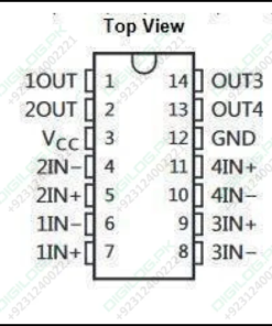 Differential Comparator IC LM2901N