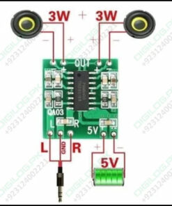 Digital Stereo Audio Amplifier Board Pam8403 Mini Two