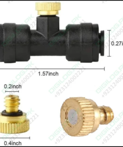 Disinfection Mist Making Nozzle And t Base Fogging