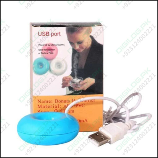 Donuts Shape Mini Usb Humidifier Mist Maker Air Diffuser