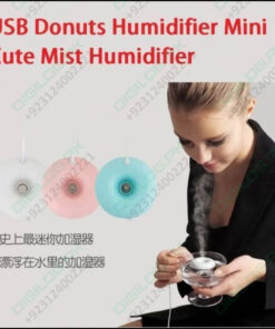 Donuts Shape Mini Usb Humidifier Mist Maker Air Diffuser