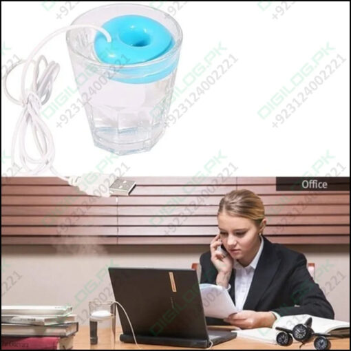 Donuts Shape Mini Usb Humidifier Mist Maker Air Diffuser