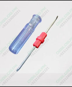 Double Head Plastic Handle Screwdriver