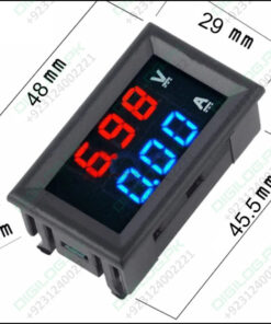 Dsn-vc288 Panel Mount Dc 100v 10a Voltmeter Ammeter