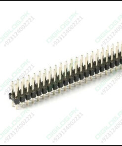 Dual Row Male Header 0.1 Inch 40+40 Pin Break Away