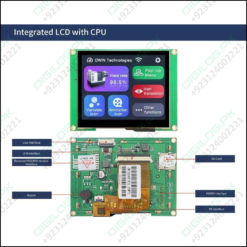 Dwin 3.5 Inch Hmi Tft Touch Screen Lcd Display