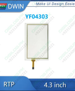 DWIN 4.3 Inch 4 Wire Resistive Touch Panel YF04303