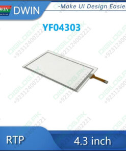 DWIN 4.3 Inch 4 Wire Resistive Touch Panel YF04303